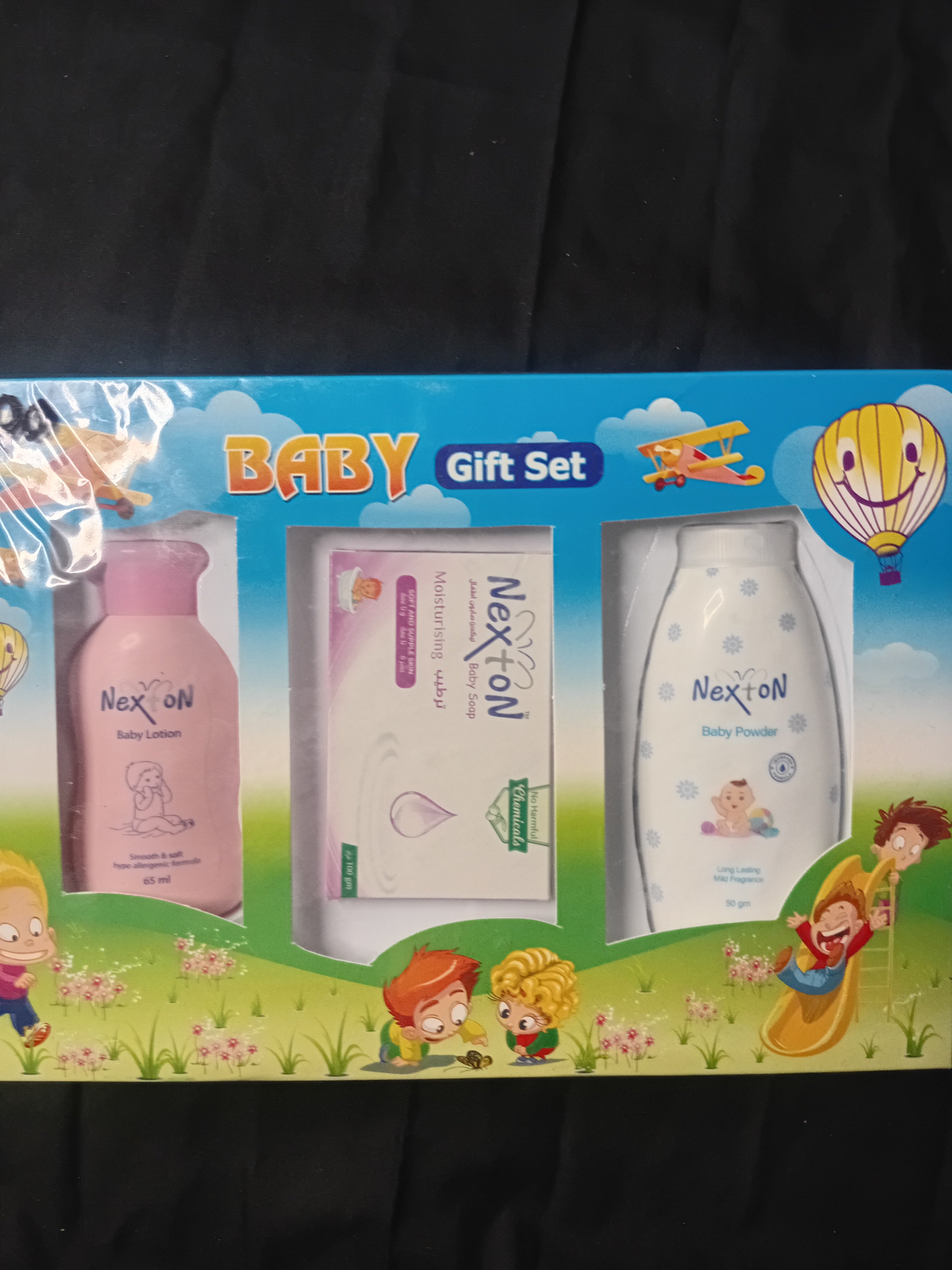 Nexton 3-in-1 Baby Care Gift Set