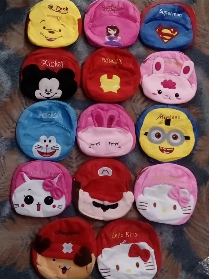 Cartoon Kids small size Backpack School Bag Children's gifts Boy Girl Baby Stuff Large Bags